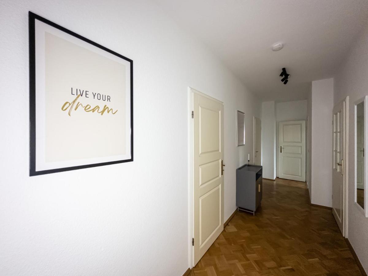 Moderne 3Zimmer Wohnung Mit Netflix Und Balkon Lipsk Zewnętrze zdjęcie